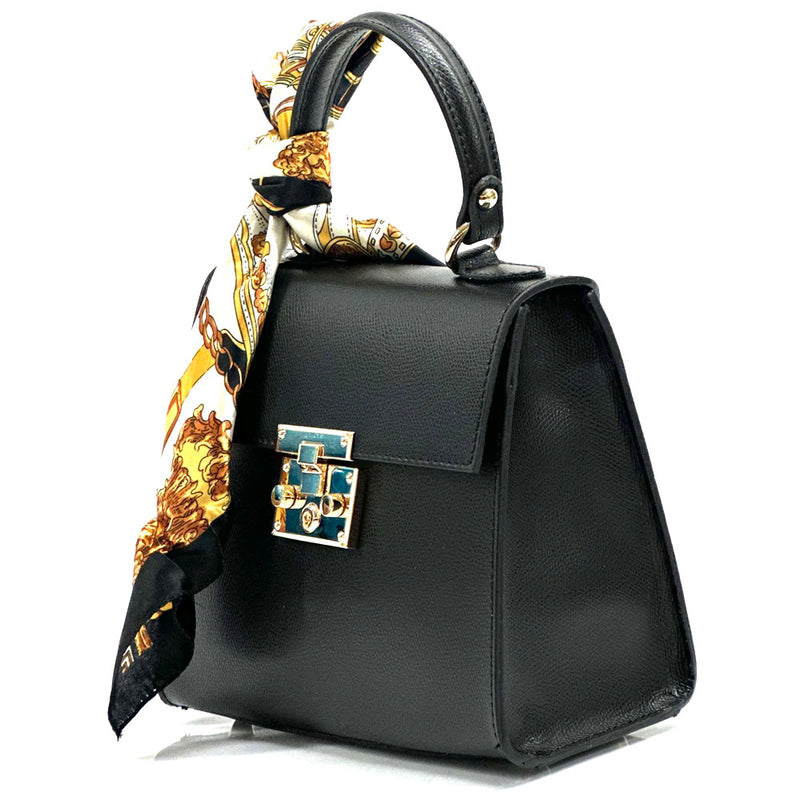 Bella Mini Tote small leather handbag-7