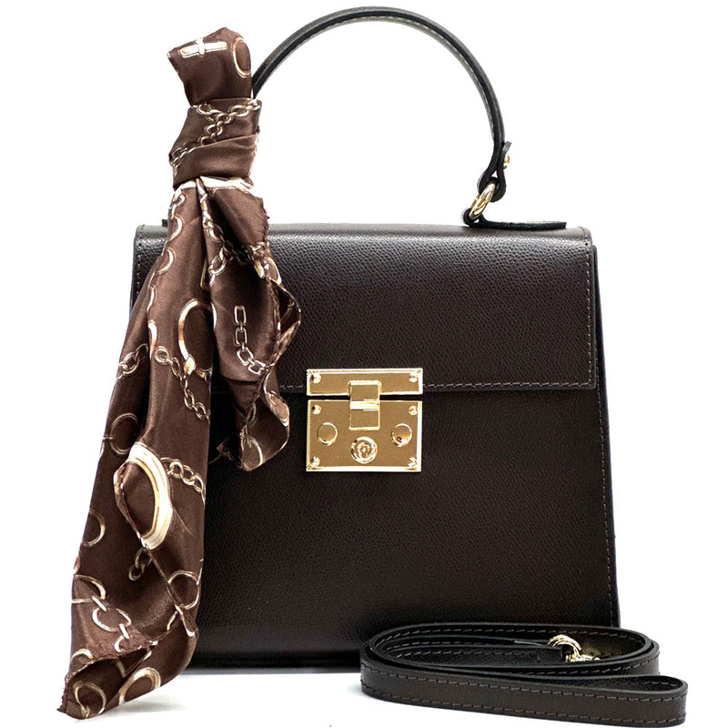 Bella Mini Tote small leather handbag-26