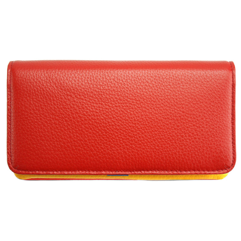 Rosalinda wallet in soft calf leather-16