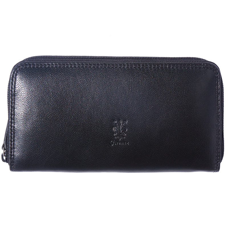 Zippy Wallet in soft cow leather-4