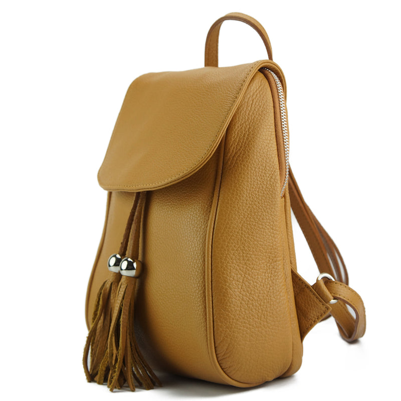 Lockme Backpack in soft leather-12