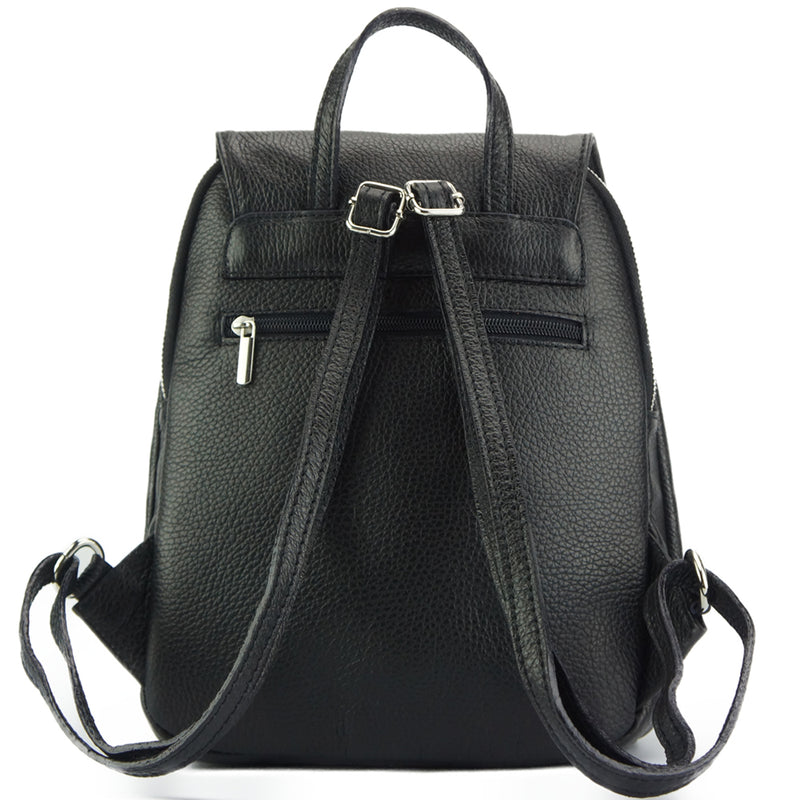 Lockme Backpack in soft leather-16