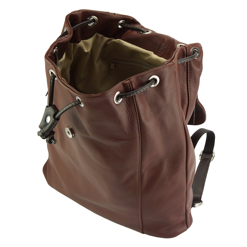 Ginevra leather Backpack-3