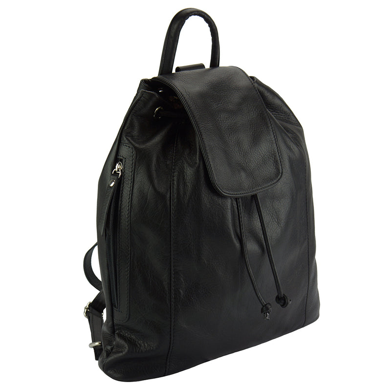 Ginevra leather Backpack-7