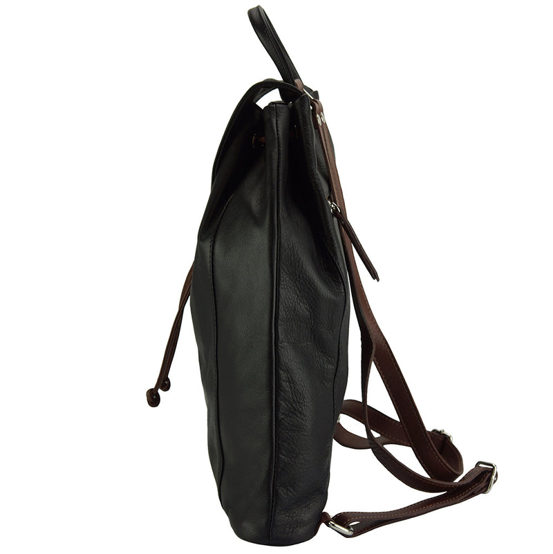 Ginevra leather Backpack-11
