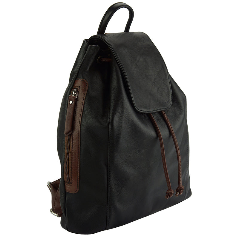 Ginevra leather Backpack-12