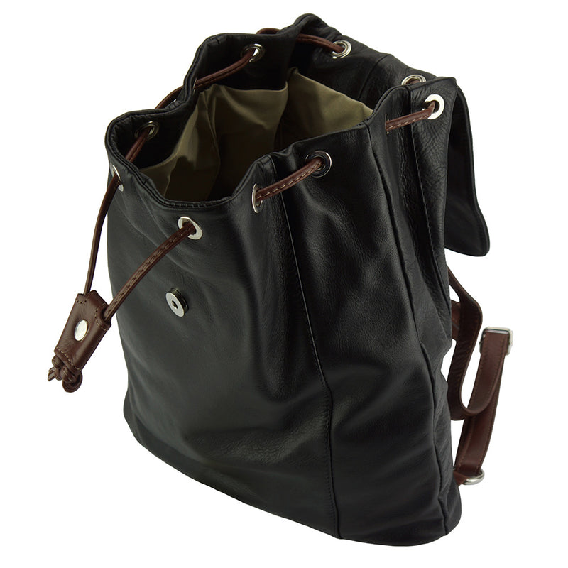 Ginevra leather Backpack-13