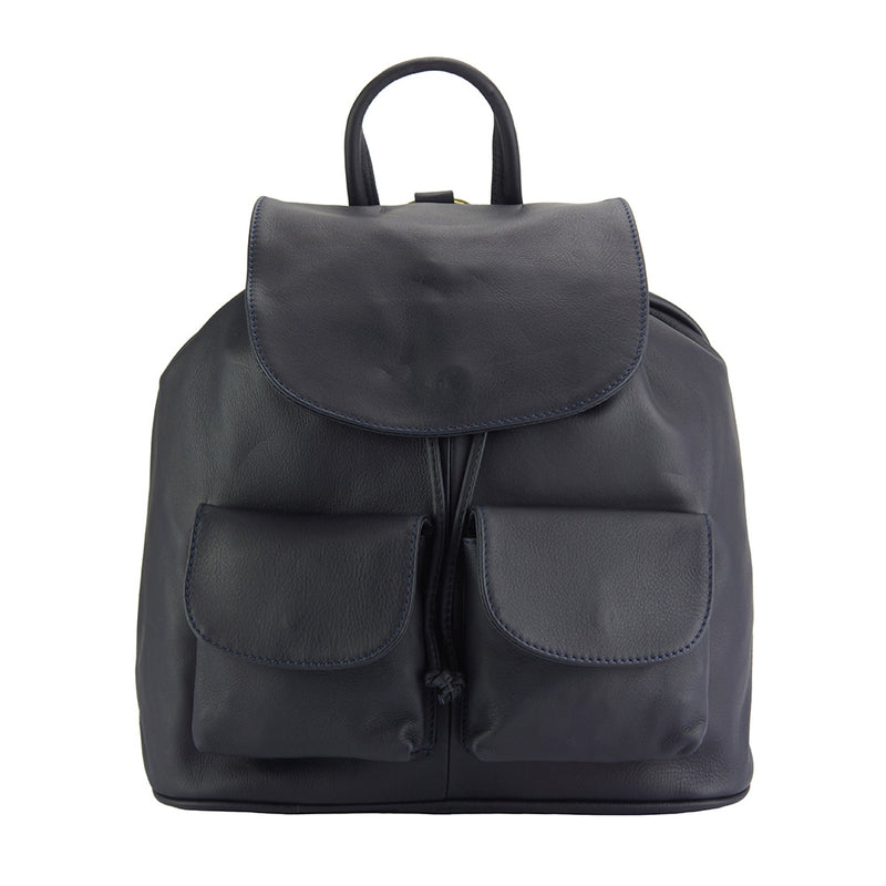Irene leather Backpack-9