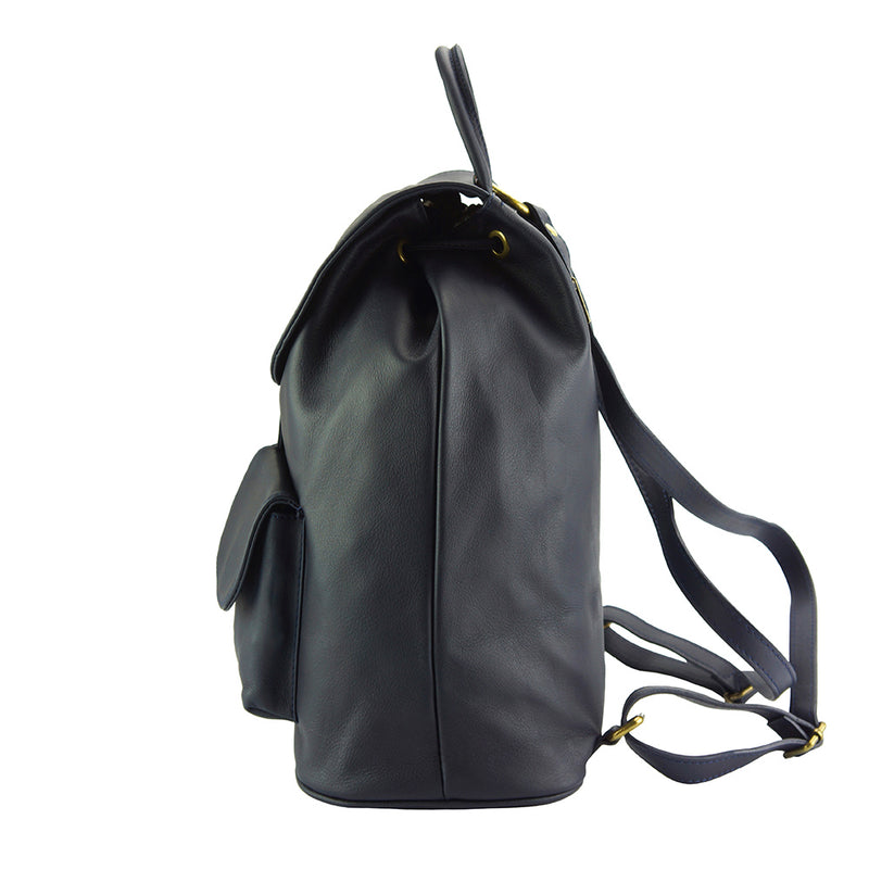Irene leather Backpack-0