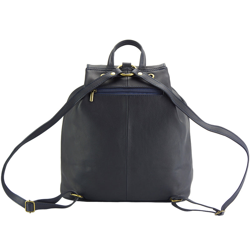 Irene leather Backpack-1