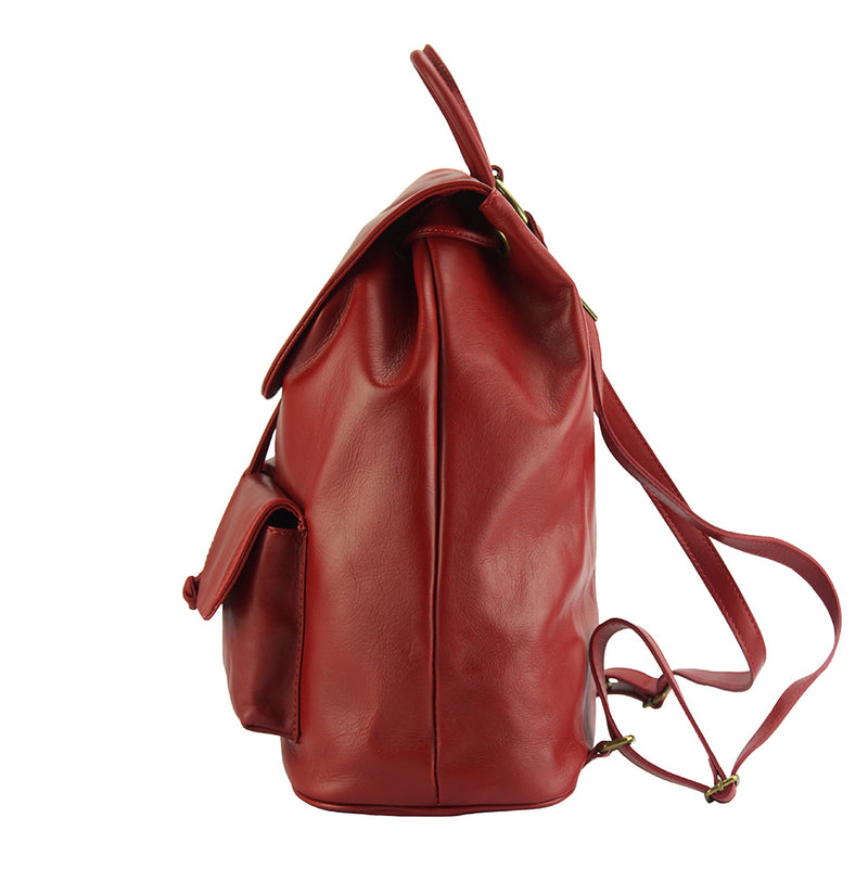Irene leather Backpack-6