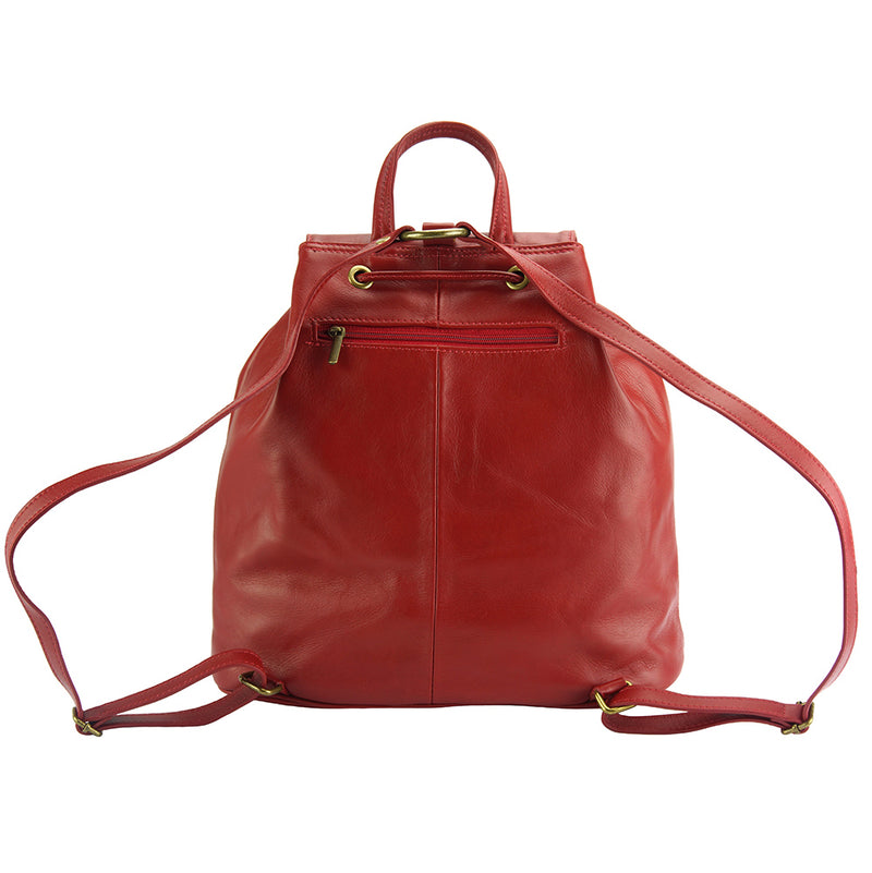 Irene leather Backpack-7