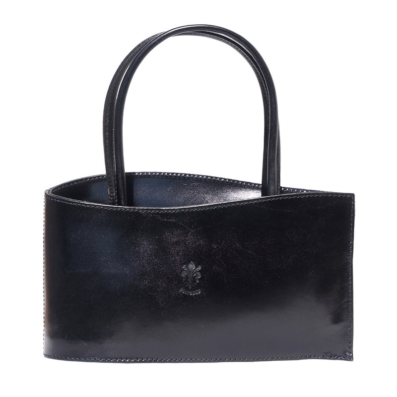 Nano leather handbag-40