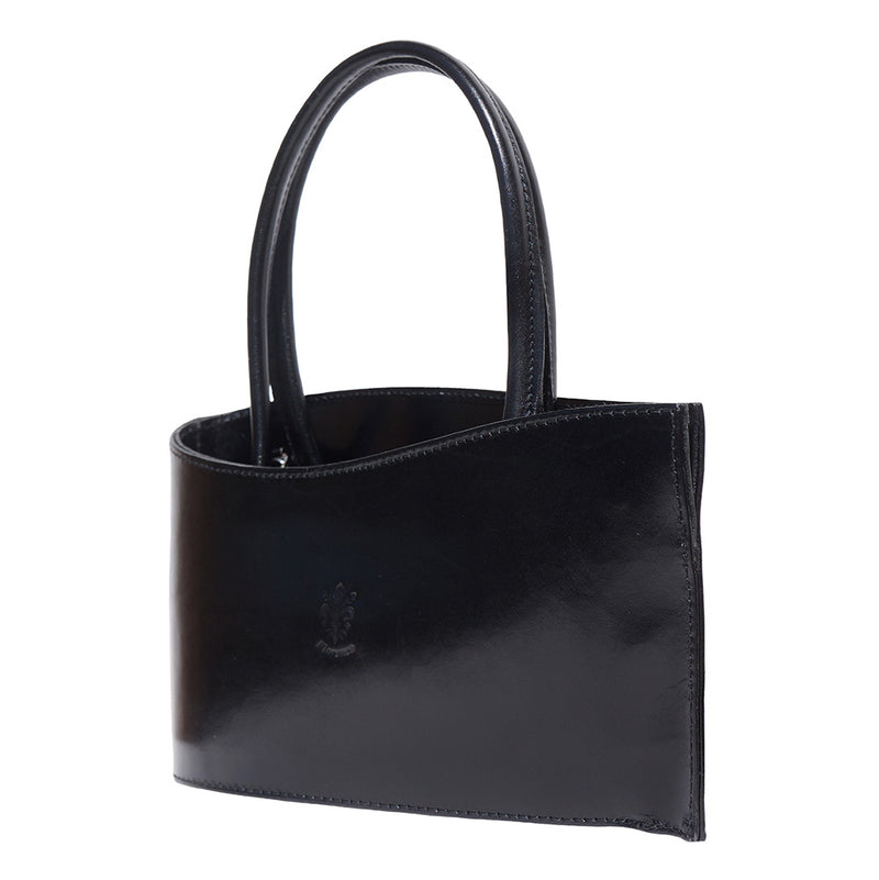 Nano leather handbag-17
