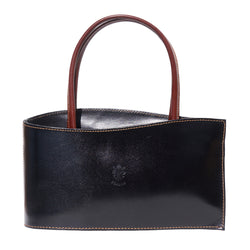 Nano leather handbag-36