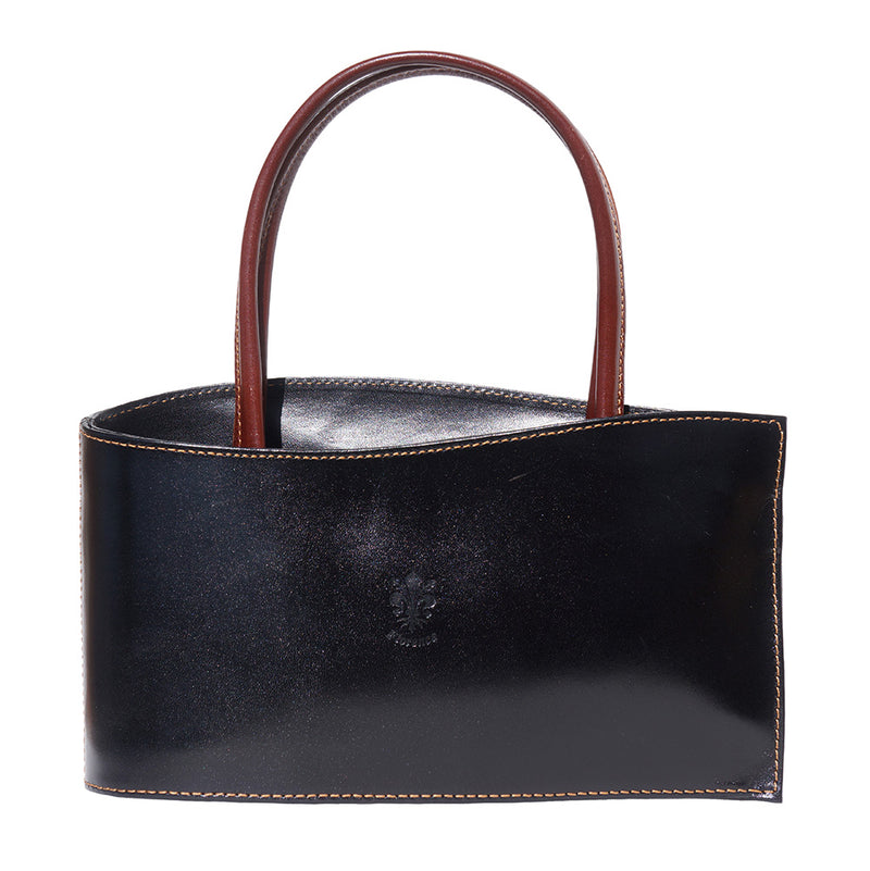 Nano leather handbag-36