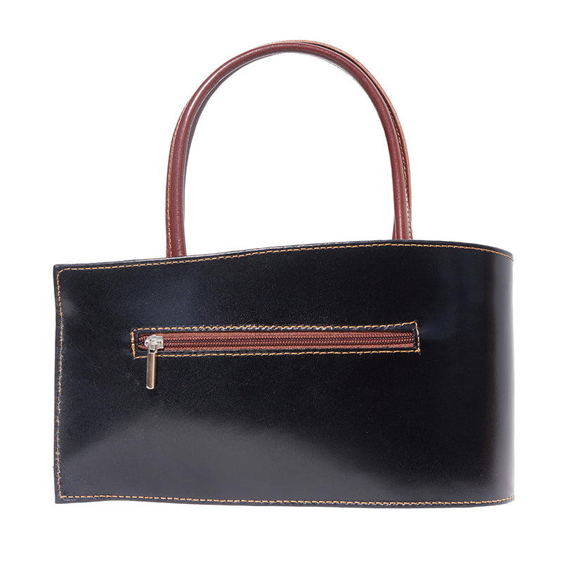 Nano leather handbag-0