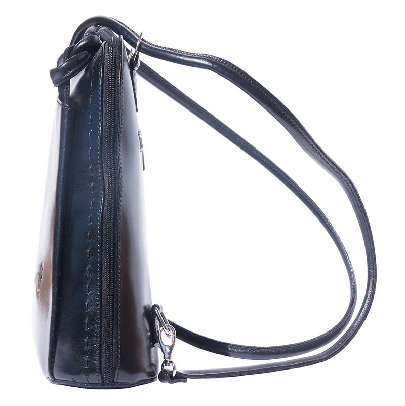 Daria Leather backpack-shoulder bag-6