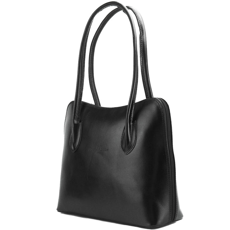 Claudia leather shoulder bag-6
