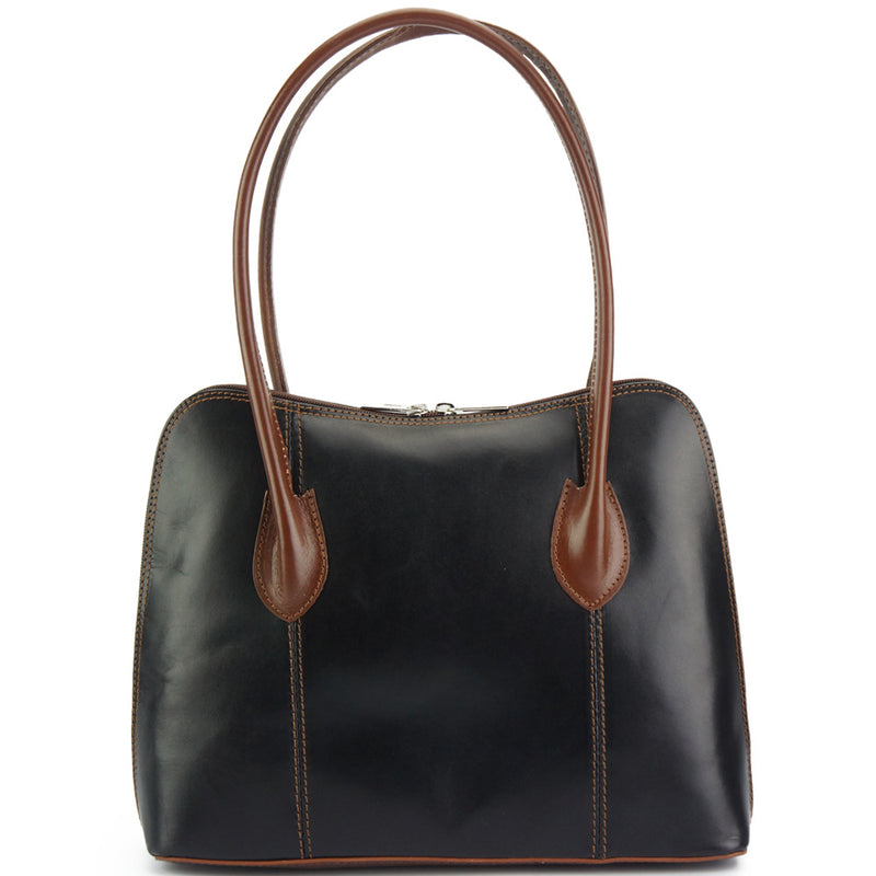 Claudia leather shoulder bag-2