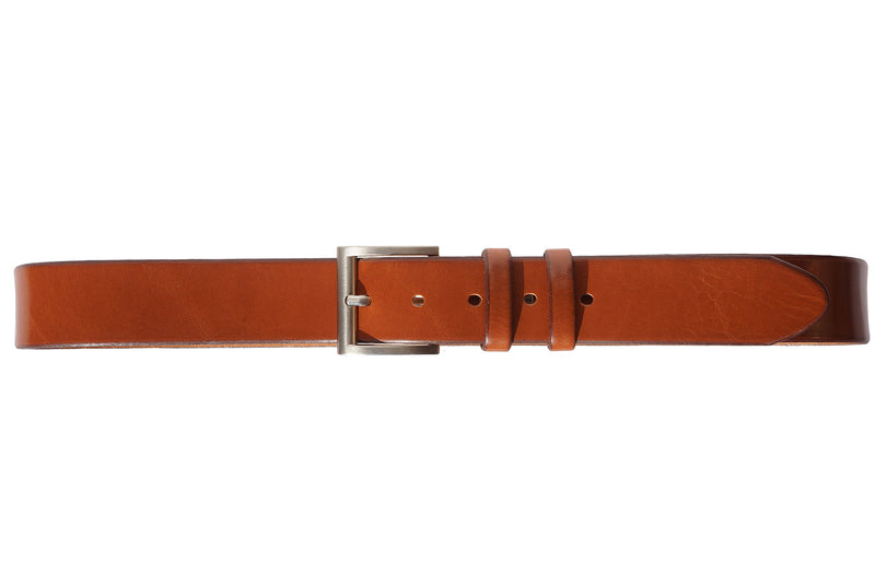 Plain Leather belt Diego toscani-1