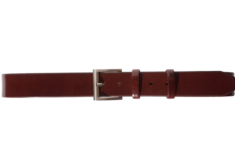 Plain Leather belt Diego toscani-0