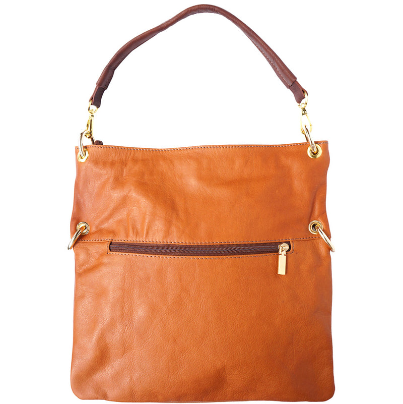 Monica leather shoulder bag-8