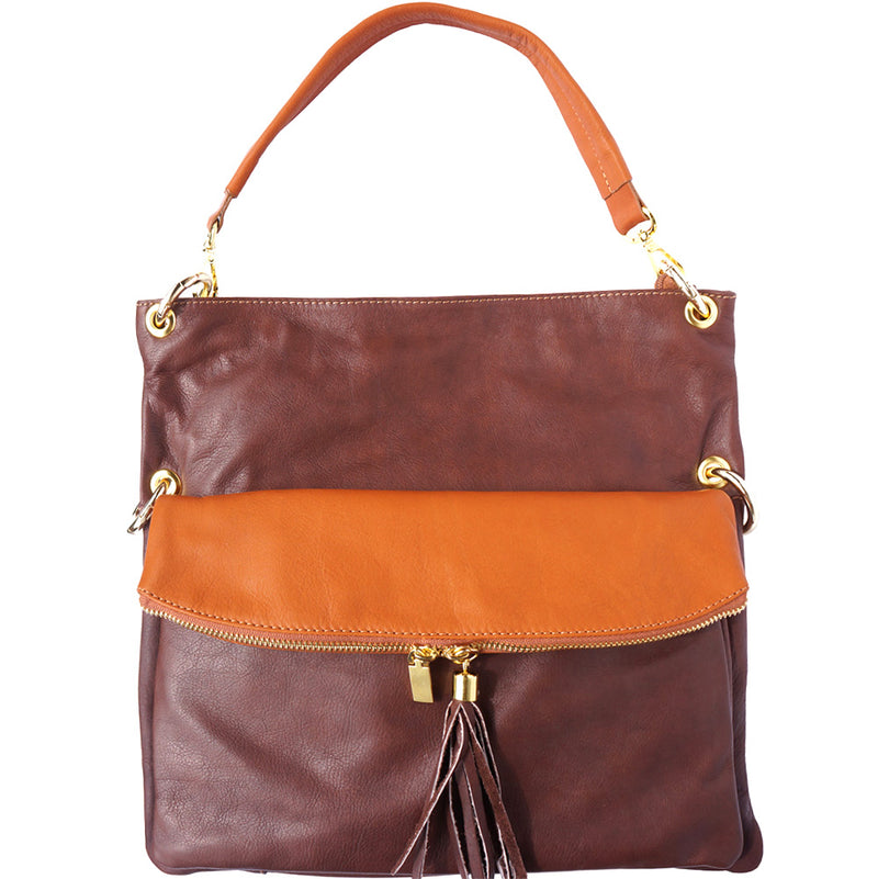 Monica leather shoulder bag-22
