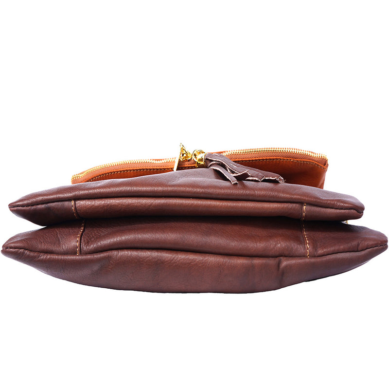 Monica leather shoulder bag-11