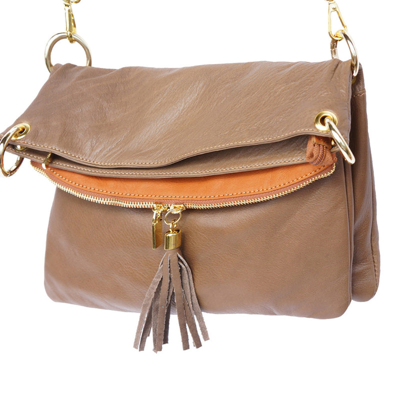 Monica leather shoulder bag-16