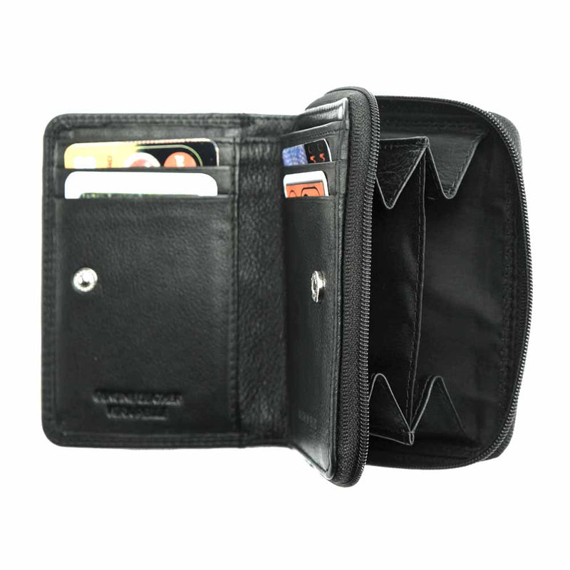Diamante Leather Wallet-2