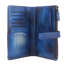 Wallet Agostino in vintage leather-16