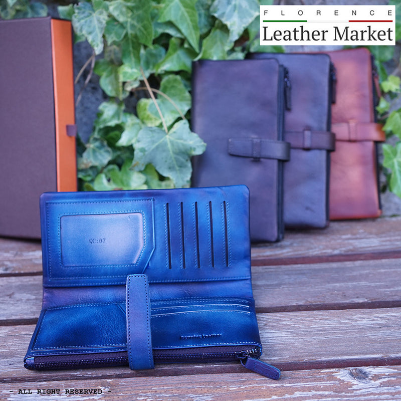 Wallet Agostino in vintage leather-3