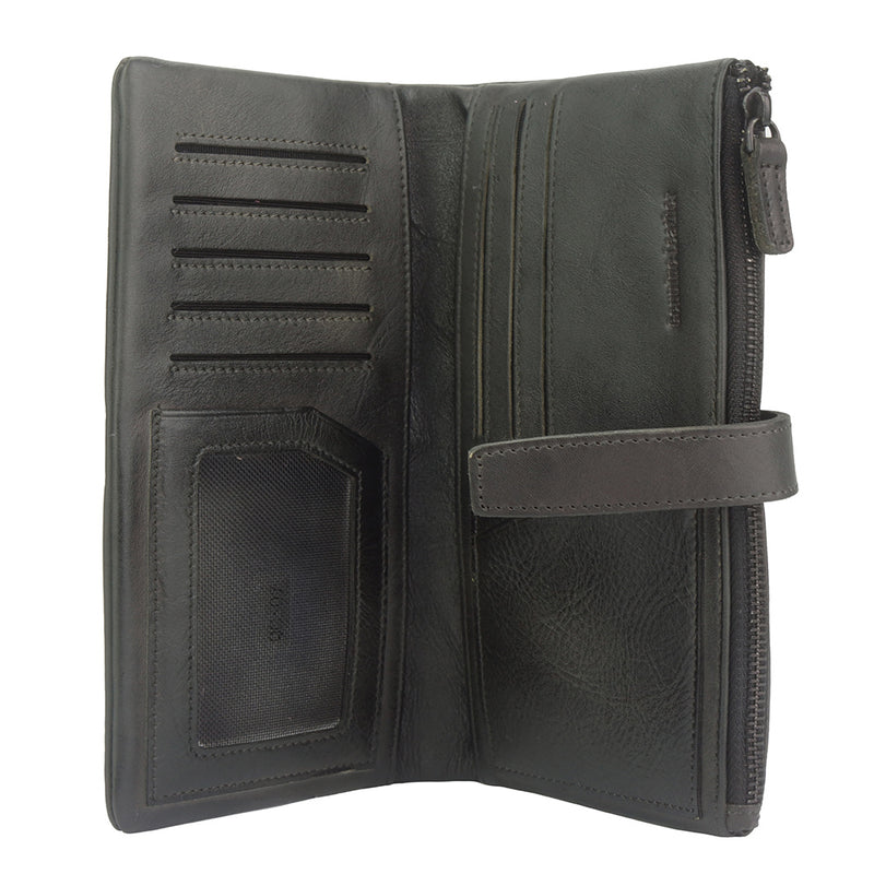Wallet Agostino in vintage leather-18