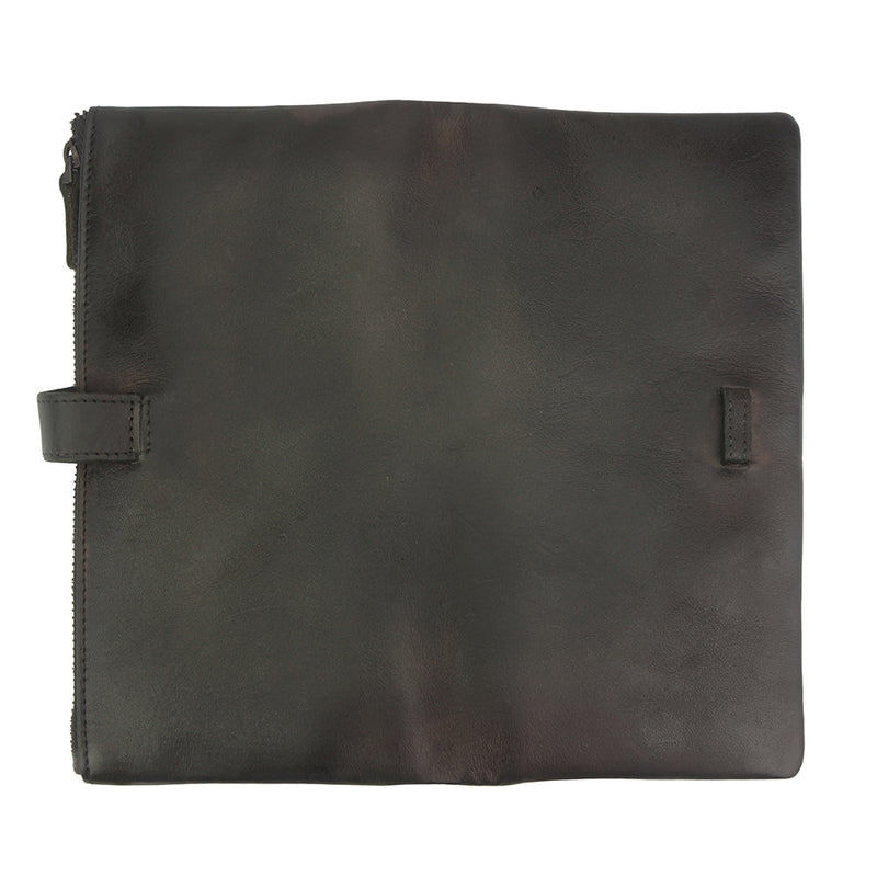 Wallet Agostino in vintage leather-9