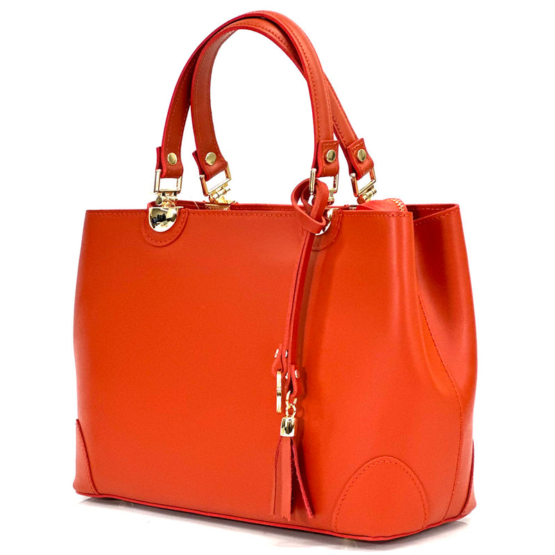 Irma leather Handbag-10