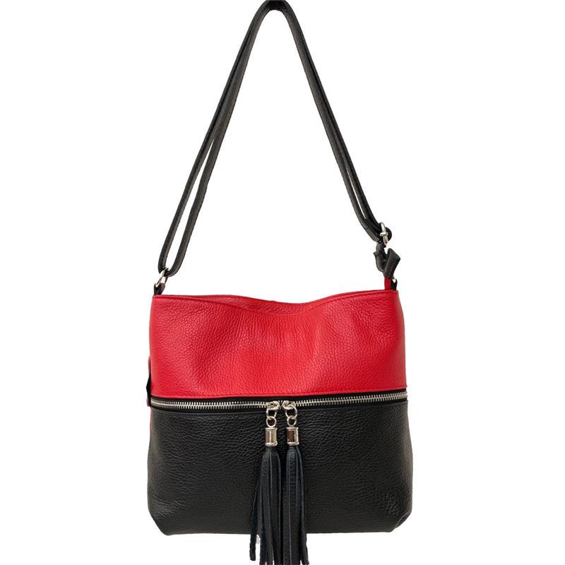 BE FREE leather cross body bag-16