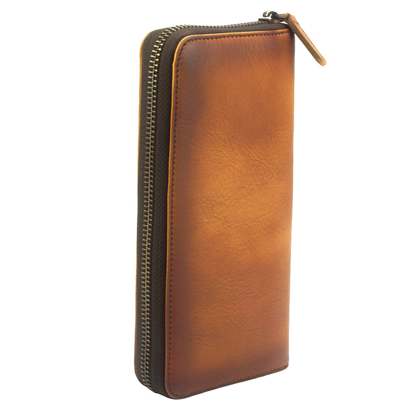 Clemenza Vintage leather wallet-13