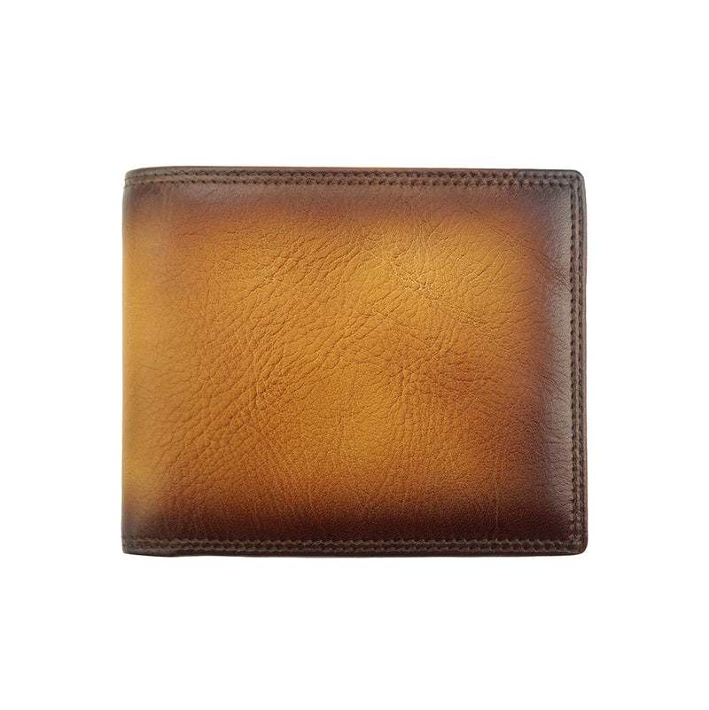 Wallet Alvaro in vintage leather-0