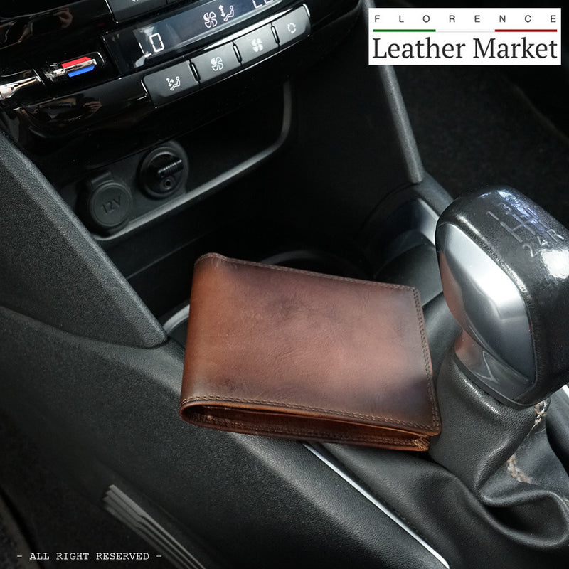 Wallet Attilio in vintage leather-15