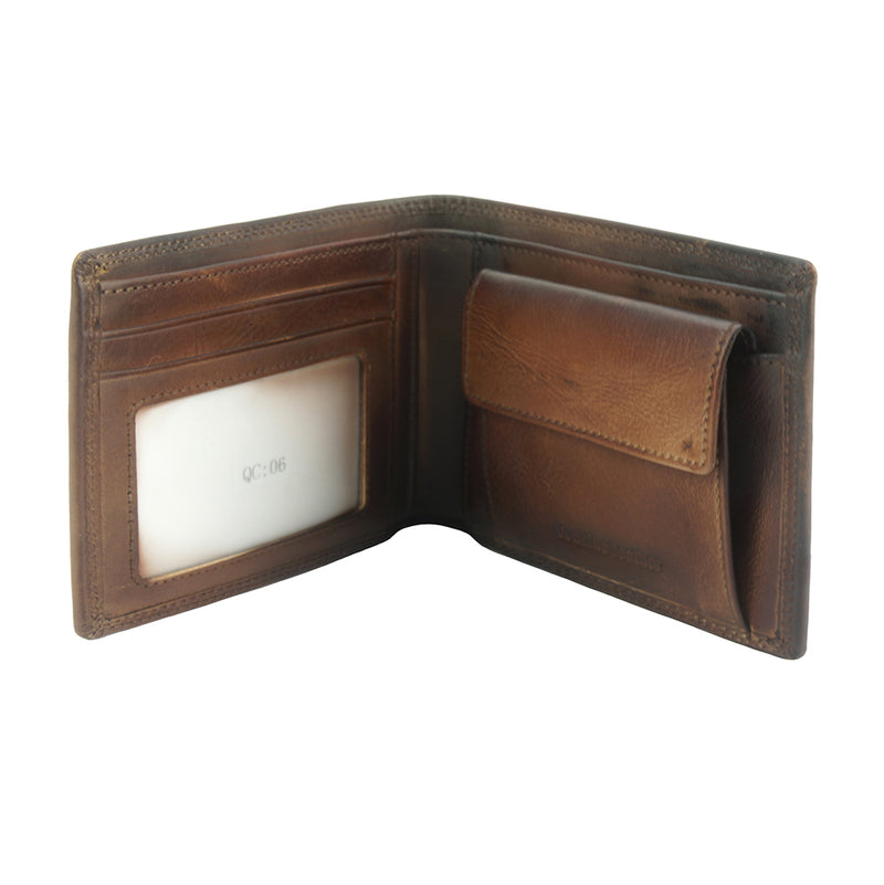 Wallet Attilio in vintage leather-19