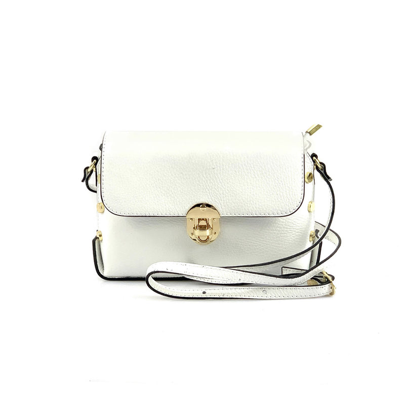 Malak Clutch in smooth calfskin leather-24