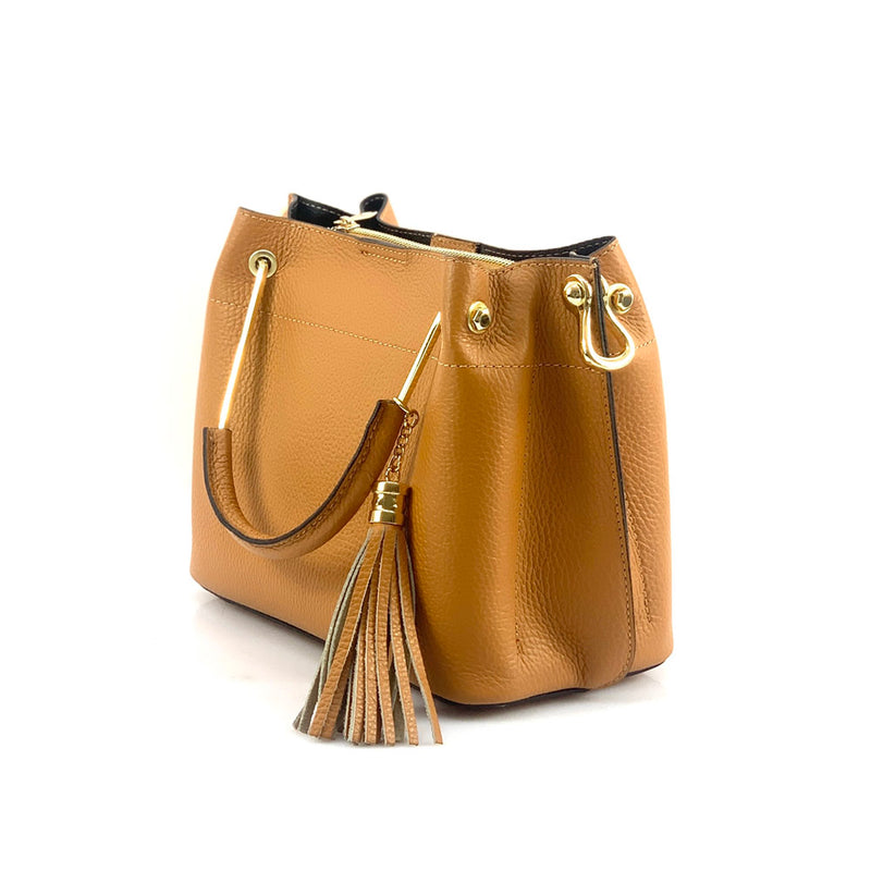 Lorena leather Handbag-4