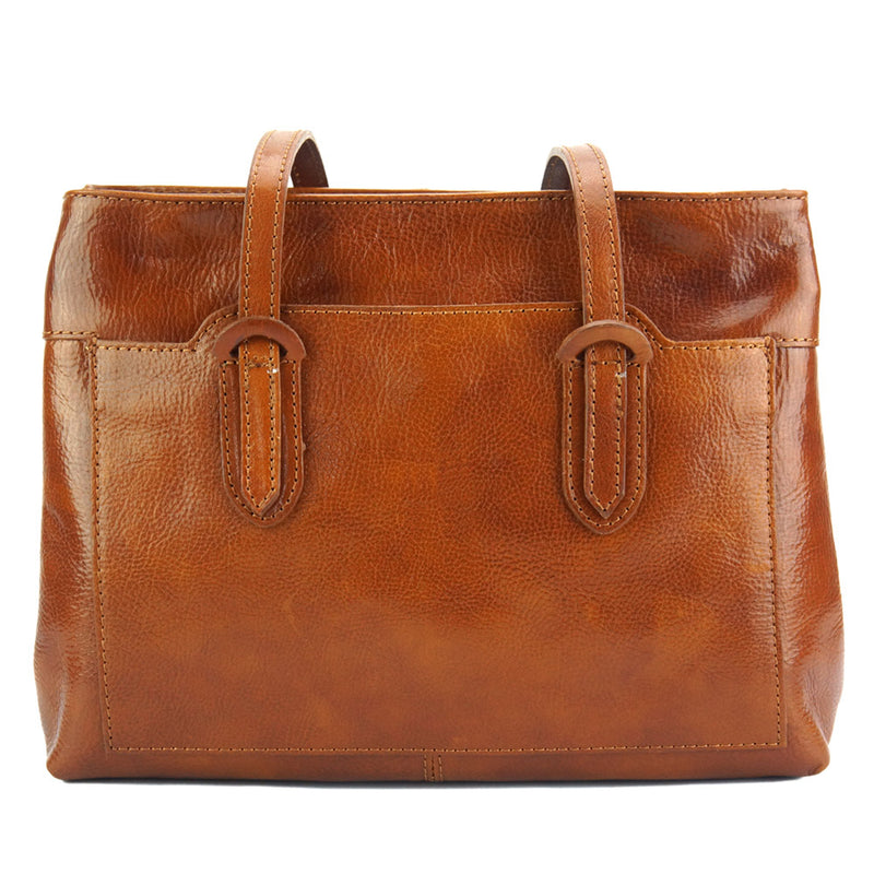Eleonora leather shoulder bag-3
