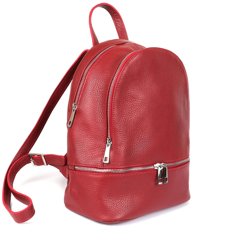 Lorella leather backpack-7