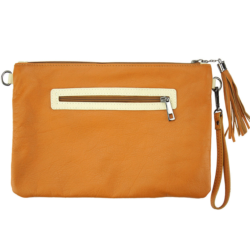 Teodora Clutch in smooth calfskin leather-6