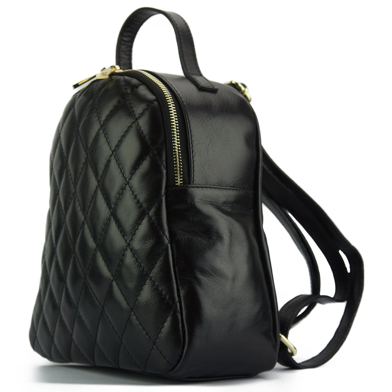 Basilia leather Backpack-3
