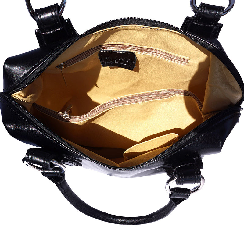 Ornella leather Handbag-17