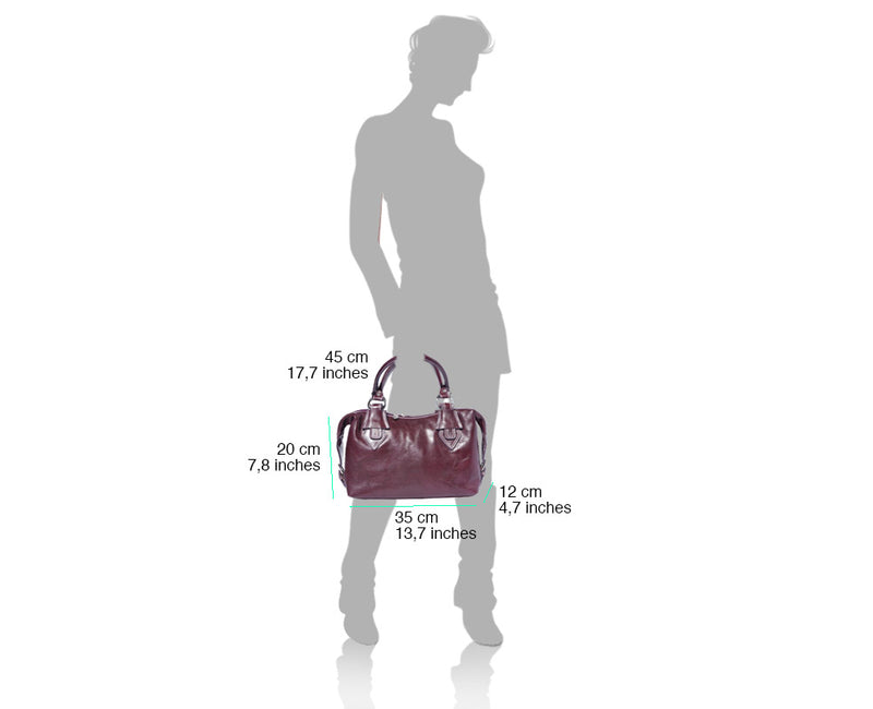 Ornella leather Handbag-3
