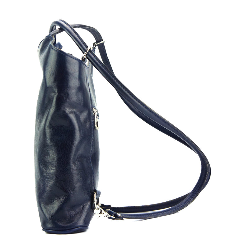 Cloe V leather shoulder bag-13